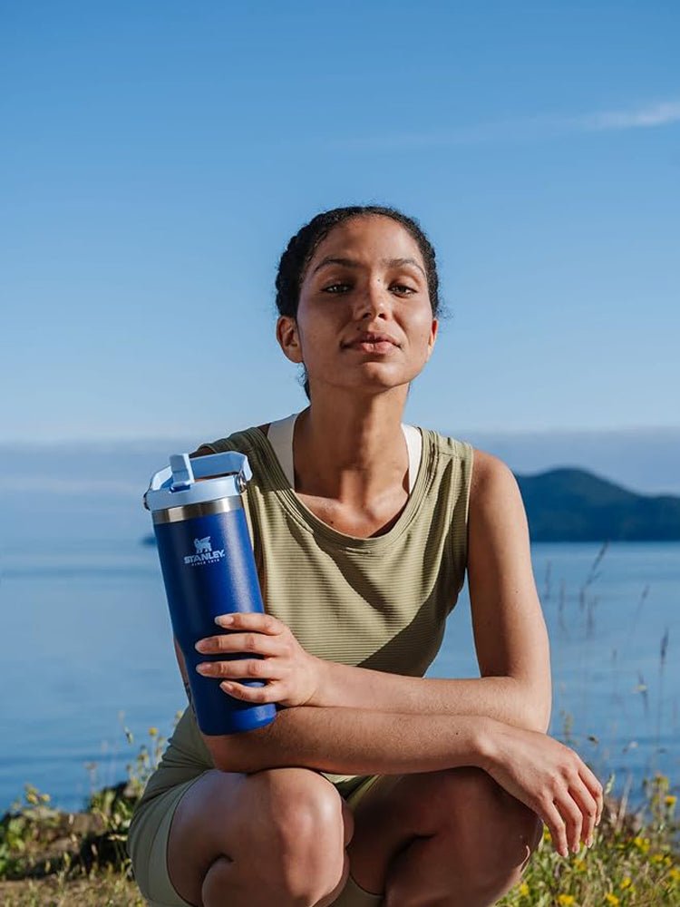 Stanley IceFlow Flip Straw Vacuum Insulated Stainless Steel Tumbler - Forza Sports