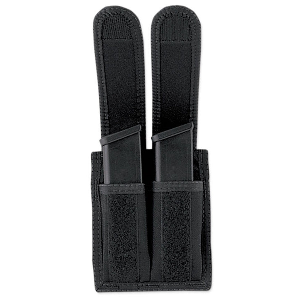 Uncle Mike's Kodra Universal Pistol Double Magazine Case - Black - Forza Sports