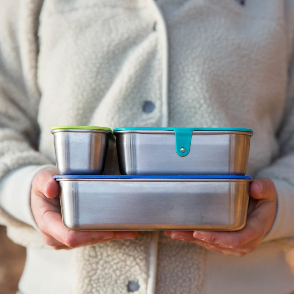 Klean Kanteen Stainless Steel Food Box with Silicone Lid - Complete Set - Forza Sports