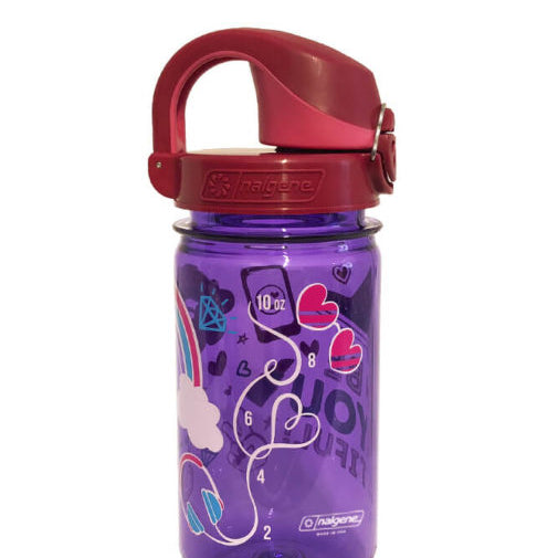 Nalgene Kid's Sustain 12 oz. On The Fly Water Bottle - Beyoutiful (Purple/Red) Nalgene