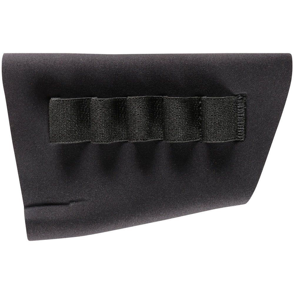 Uncle Mike's Neoprene Shotgun Buttstock Shell Holder - Black - Forza Sports