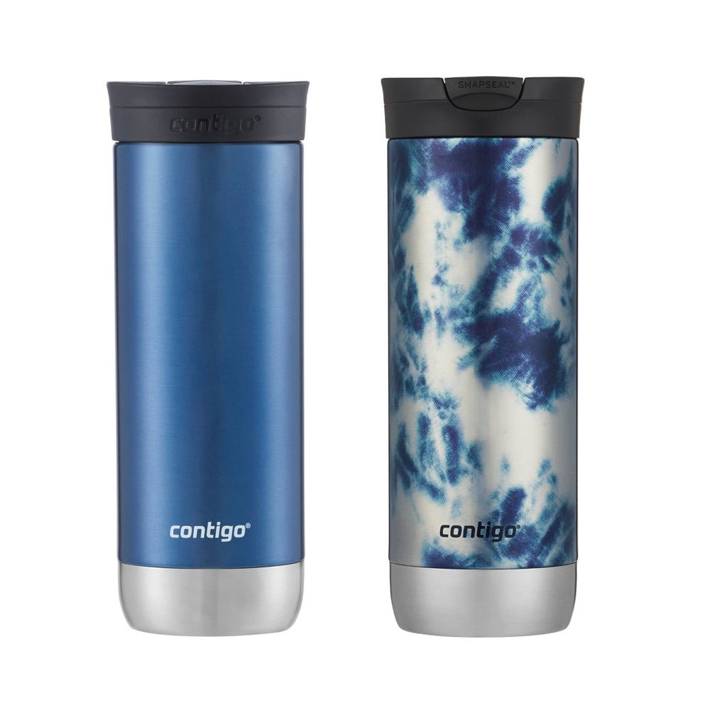 Contigo 20 oz. Huron Vacuum Insulated Stainless Steel Travel Mug 2 - Pack - Forza Sports