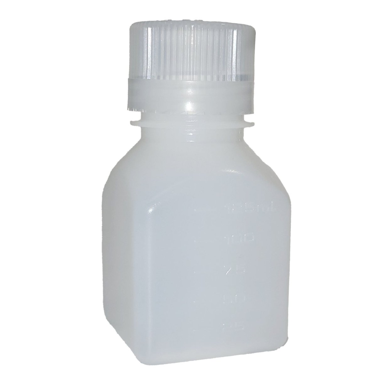 Nalgene HDPE Narrow Mouth Square Bottle - White - Forza Sports