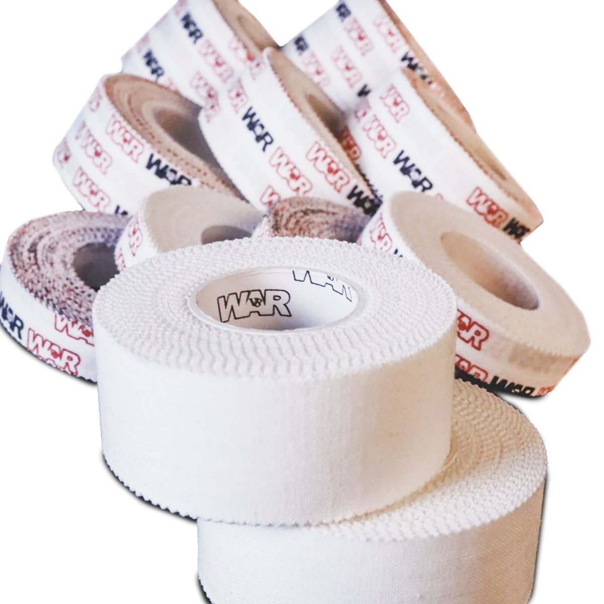 WAR Tape EZ Rip Athletic Tape for Boxing, MMA, Muay Thai, White, Unbranded - Forza Sports
