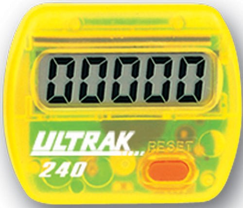 Ultrak 240 - Electronic Step Counter Pedometer - Set of 6 - Forza Sports