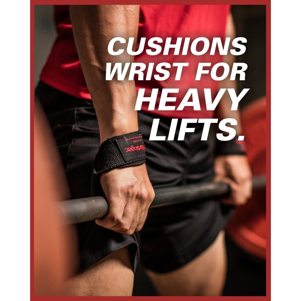 Harbinger Padded Weight Lifting Straps - Forza Sports