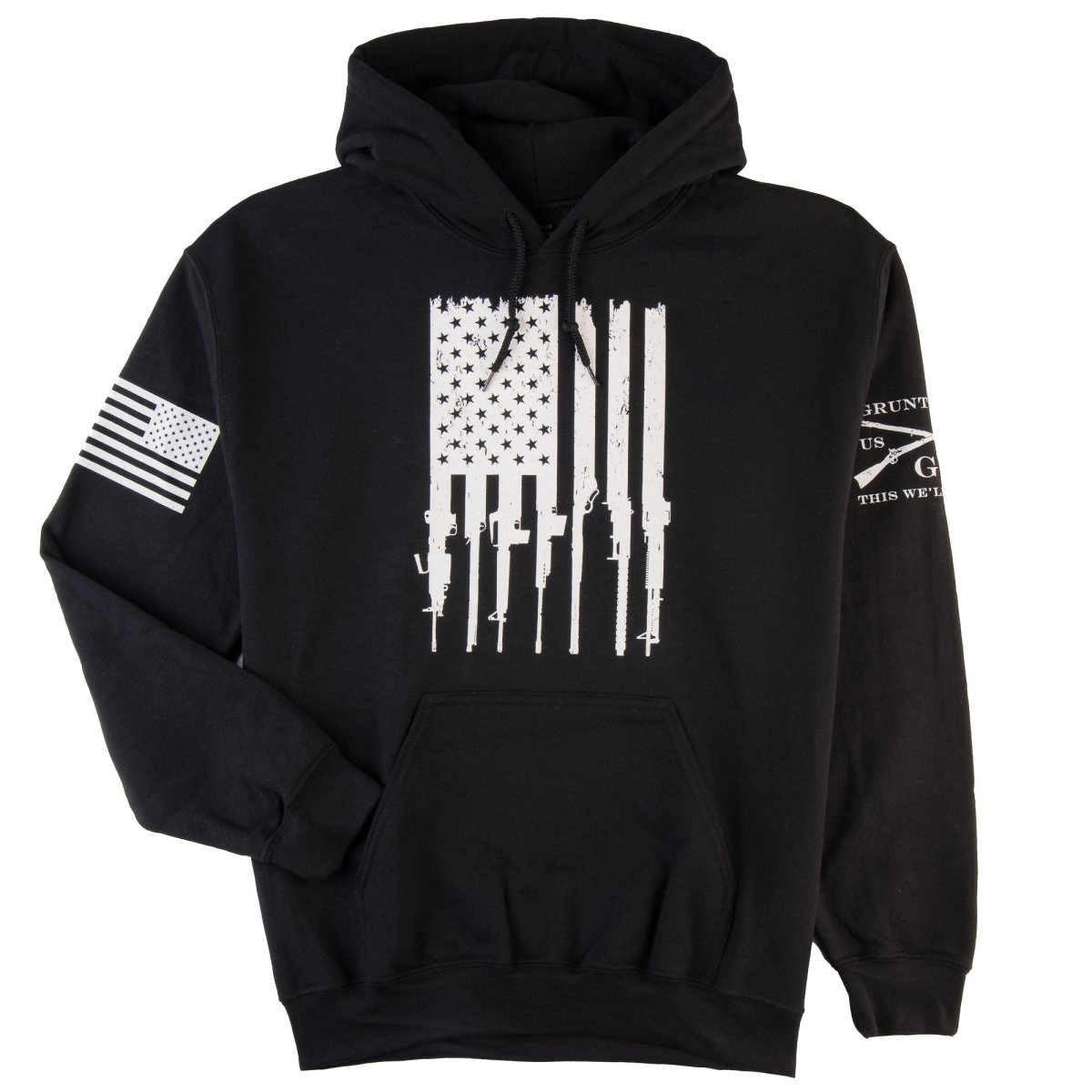 Grunt Style Rifle Flag 2.0 Pullover Hoodie - Forza Sports