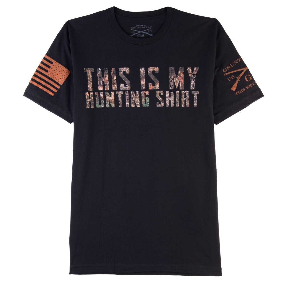 Grunt Style Realtree Edge This Is My Hunting Shirt T-Shirt - Black - Forza Sports