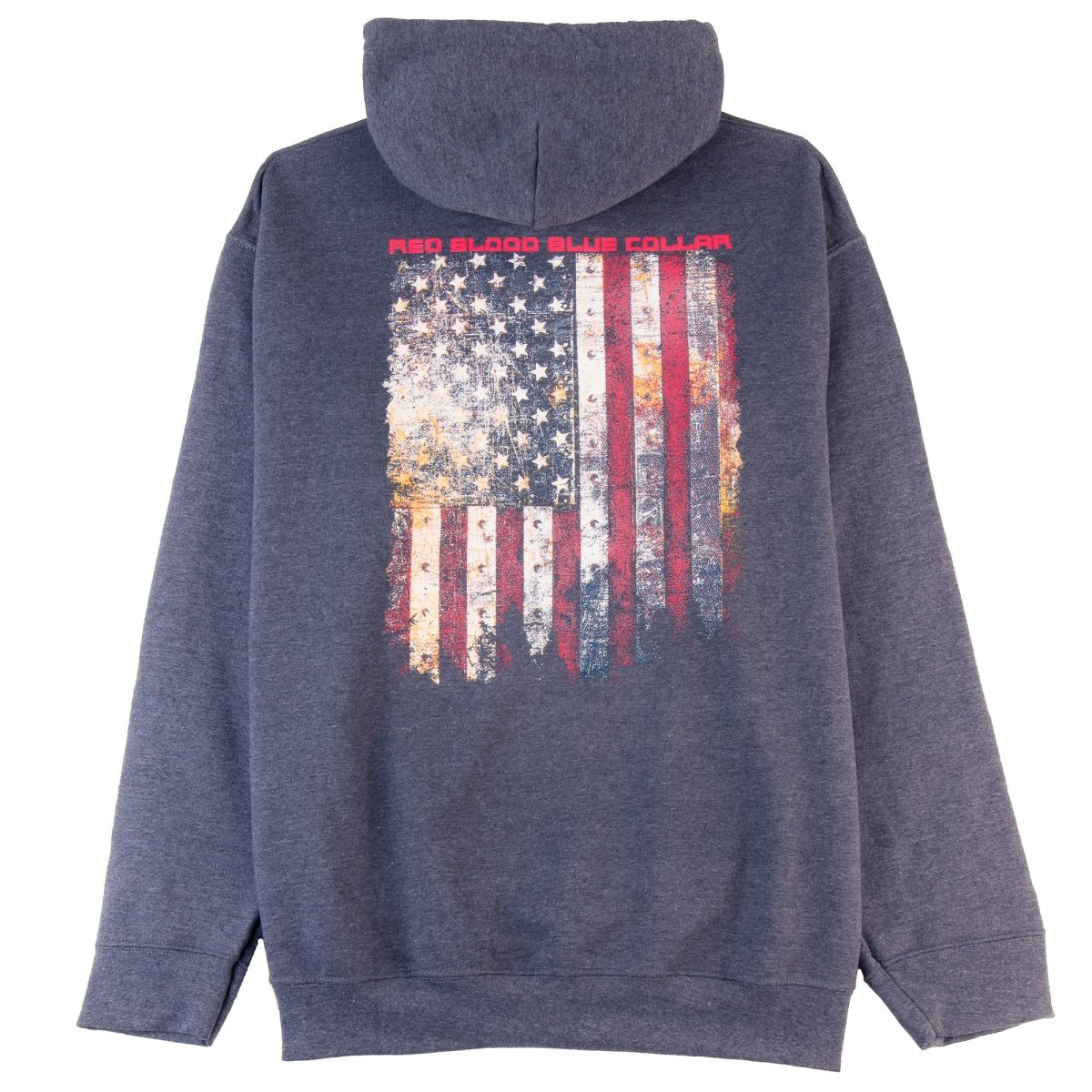 Grunt Style Red Blood Blue Collar Pullover Hoodie - Forza Sports