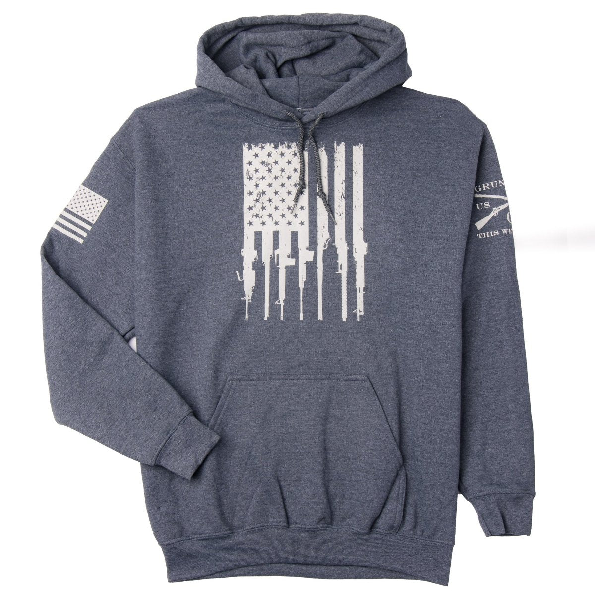 Grunt Style Rifle Flag 2.0 Pullover Hoodie - Forza Sports