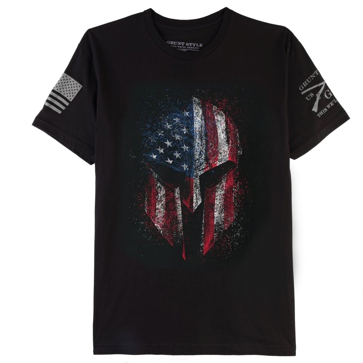 Grunt Style American Spartan 2.0 T-Shirt - Black - Forza Sports
