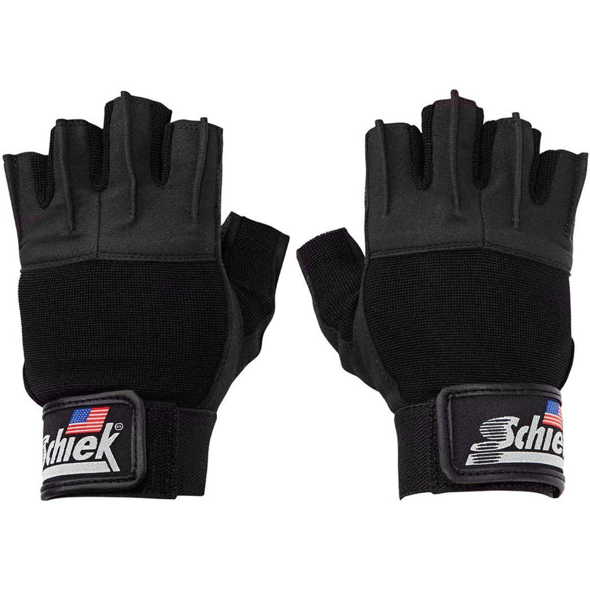 Schiek Sports 530 Platinum Series Weight Lifting Gloves - Black/Gray - Forza Sports