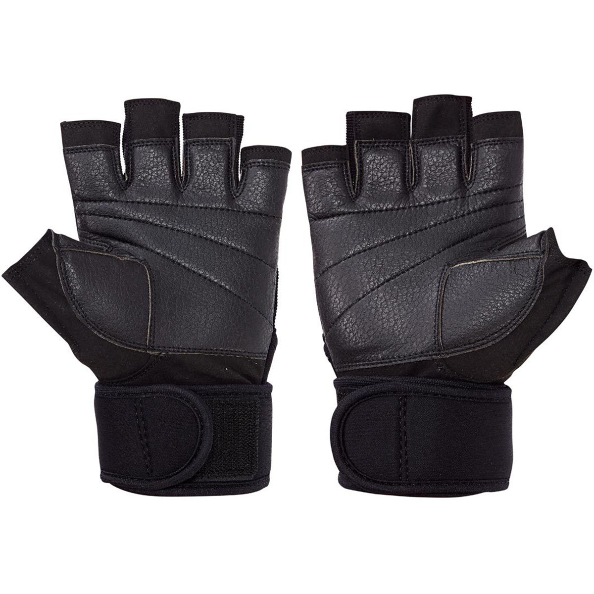 Schiek Sports 530 Platinum Series Weight Lifting Gloves - Black/Gray - Forza Sports