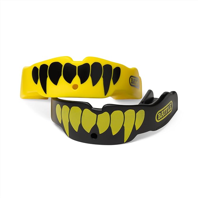 Battle Sports Adult Football Mouthguard 2 - Pack with Straps - Forza Sports