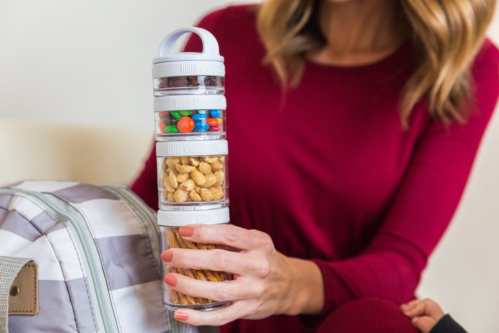 Blender Bottle GoStak Starter 4Pak Twist n' Lock Storage Jars - Forza Sports