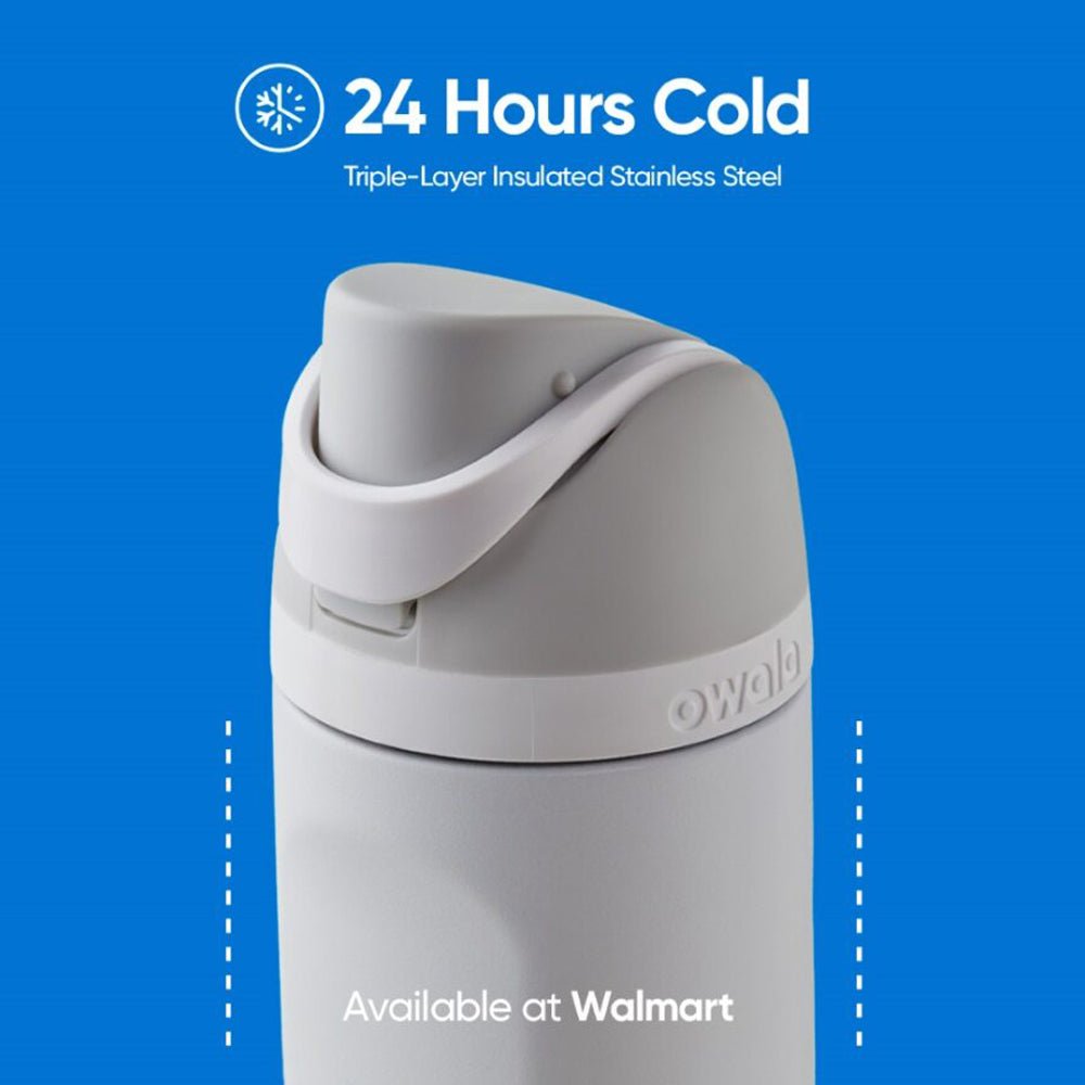 Owala 24 oz. FreeSip Vacuum Insulated Stainless Steel Water Bottle - Forza Sports