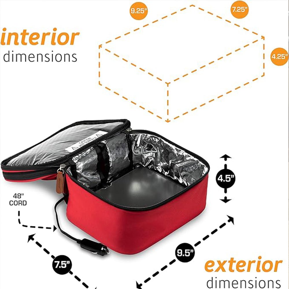 Hot Logic Mini XP 12 - Volt Vehicle Version Personal Portable Oven - Forza Sports