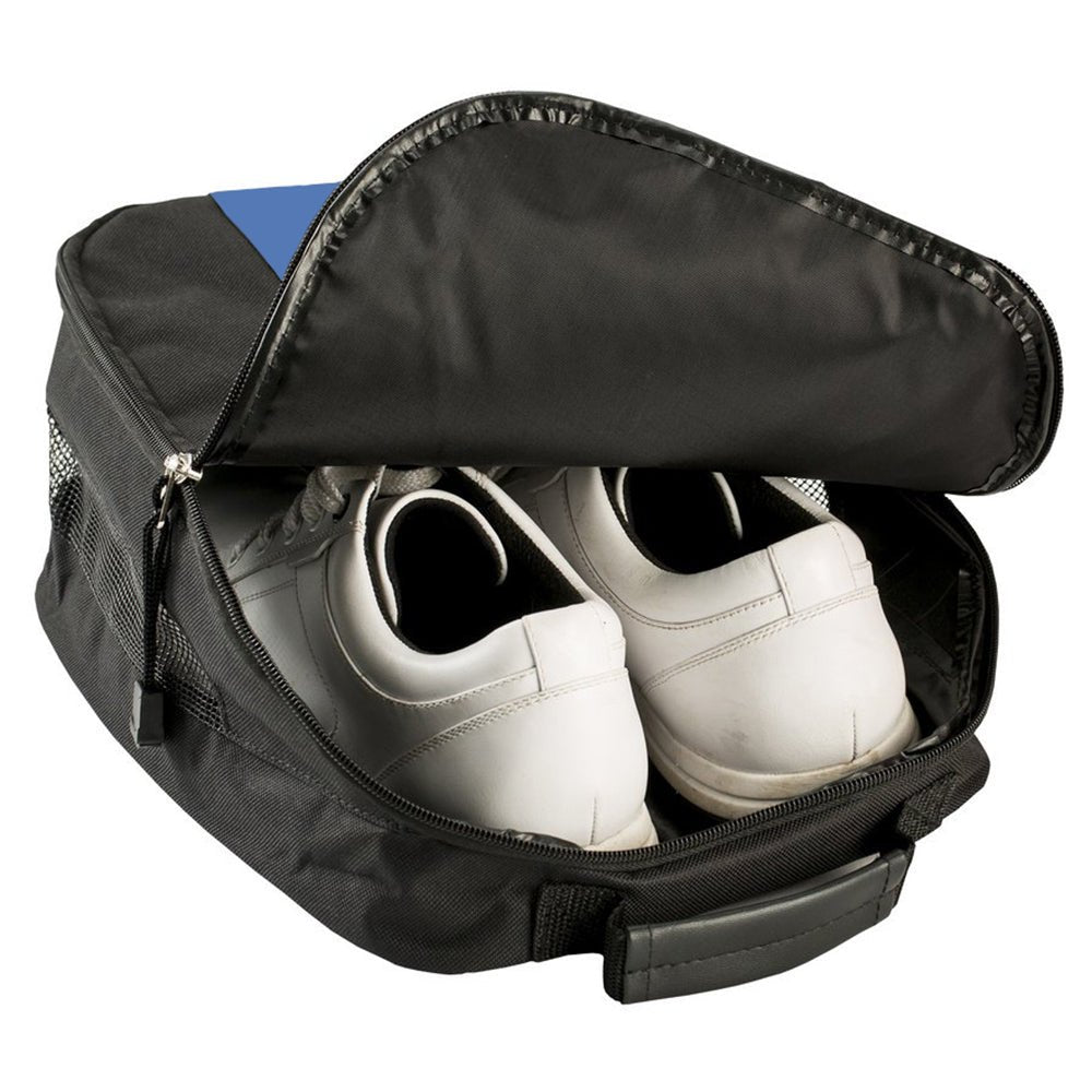 IZZO Golf Shoe and Accessories Storage Bag - Black/Blue - Forza Sports