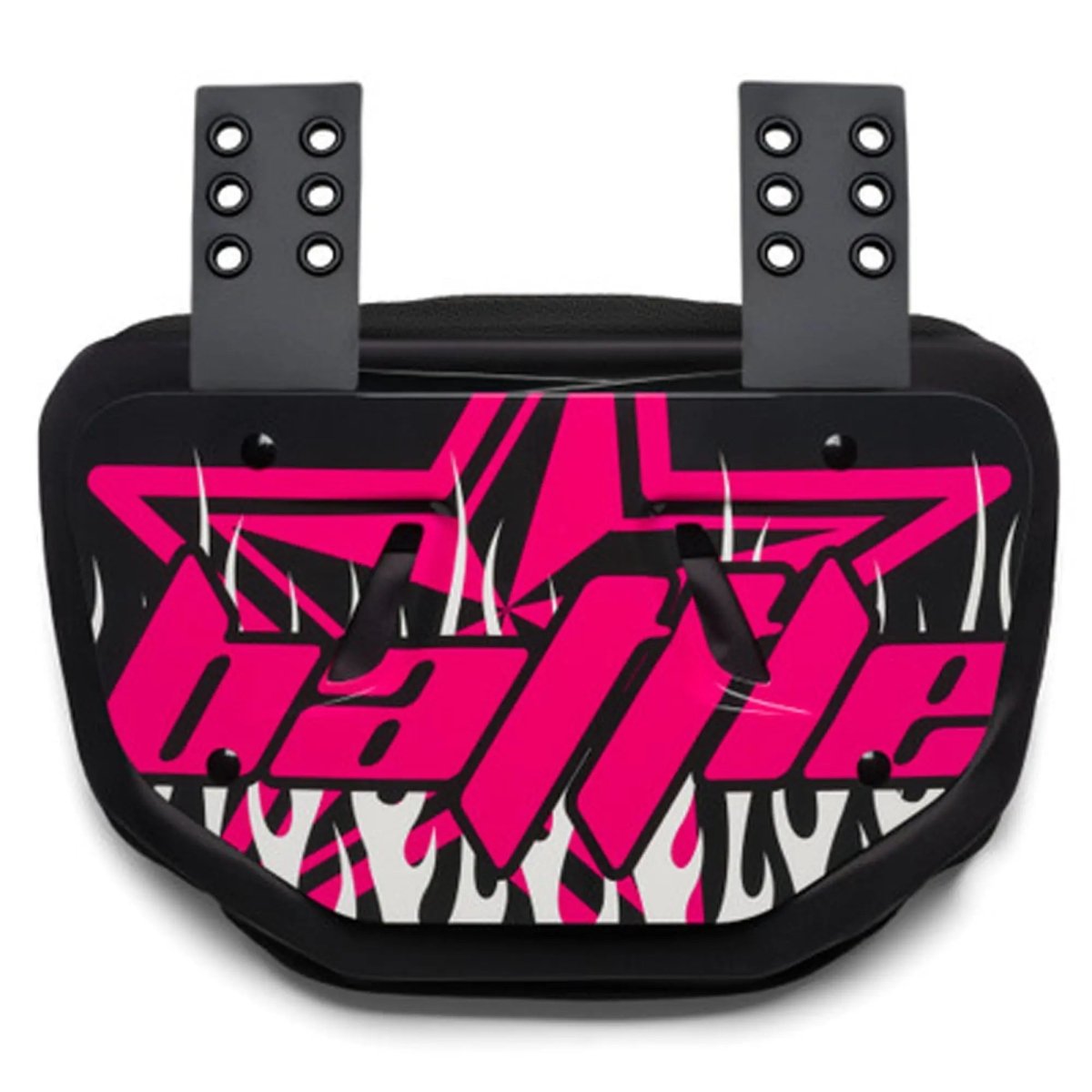Battle Sports Adult Backplate " Astro " - Black/Pink Battle Sports