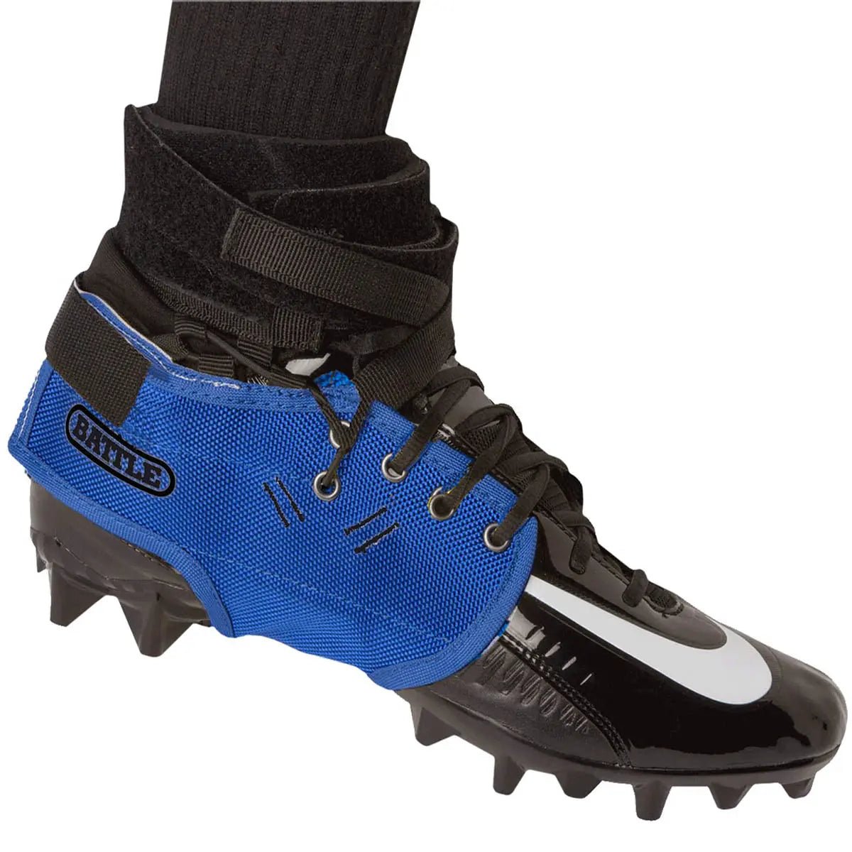 Battle Sports XFAST Over the Cleat Ankle Support System - Blue Battle Sports