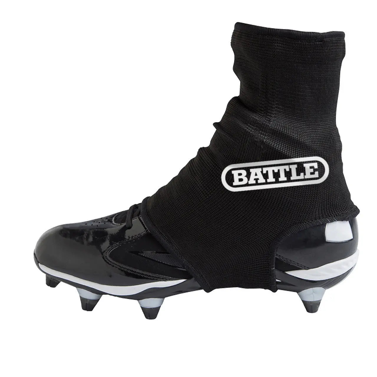 Battle Sports XFAST Over-the-Cleat Ankle Support System - Large - Black Battle Sports
