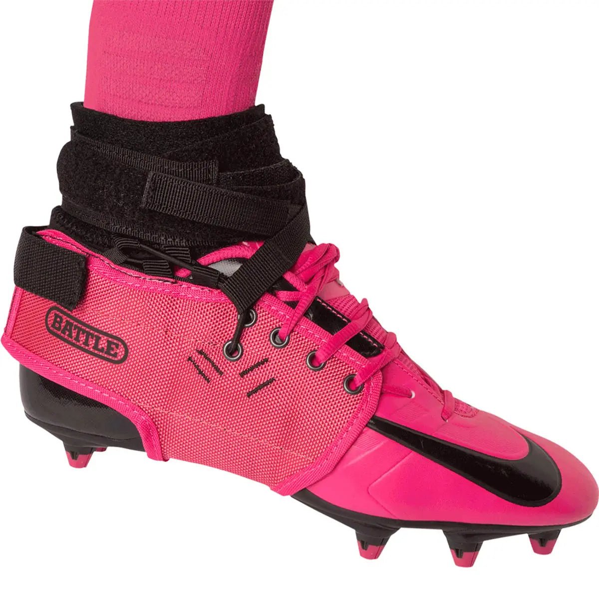 Battle Sports XFAST Over the Cleat Ankle Support System - Pink Battle Sports