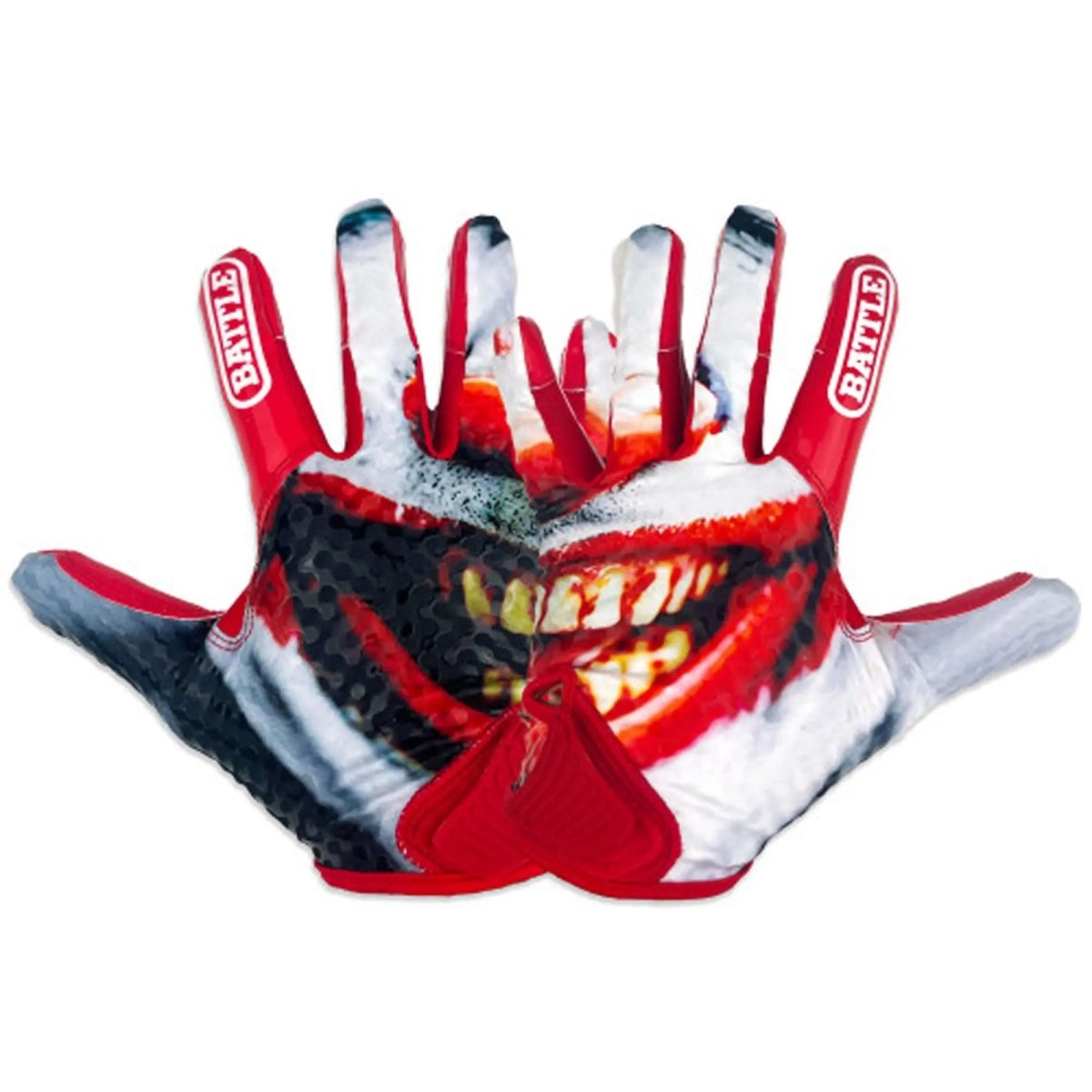 Battle Sports Youth "Grin" Chameleon Receiver Football Glove Battle Sports