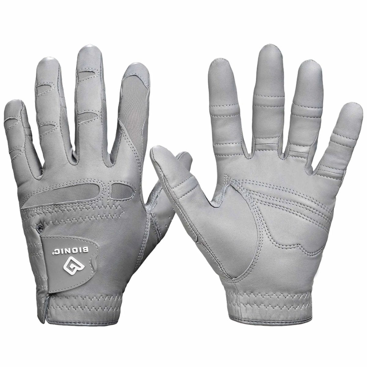 Bionic Gloves Men's StableGrip 2.0 Golf - Left - Gray Bionic Gloves
