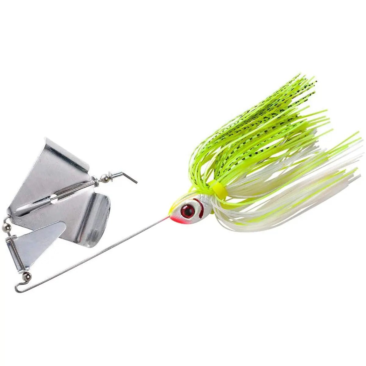 Booyah Baits 1/2 oz Buzzbait - White/Chartreuse Shad Booyah