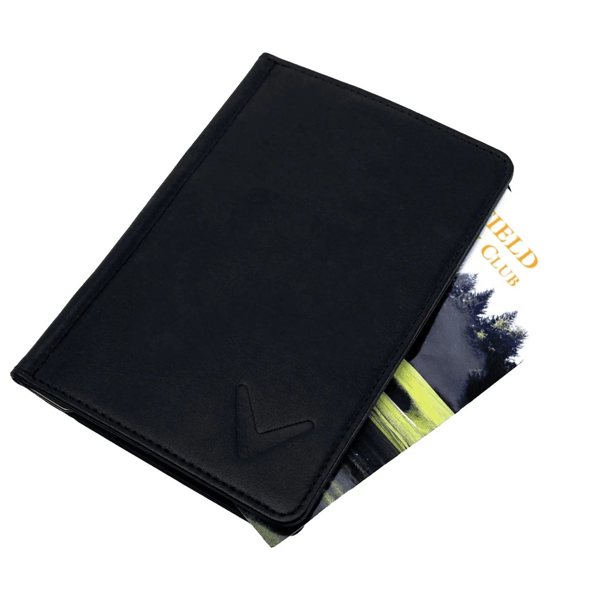 Callaway Golf Bifold Leather Scorecard Holder Callaway