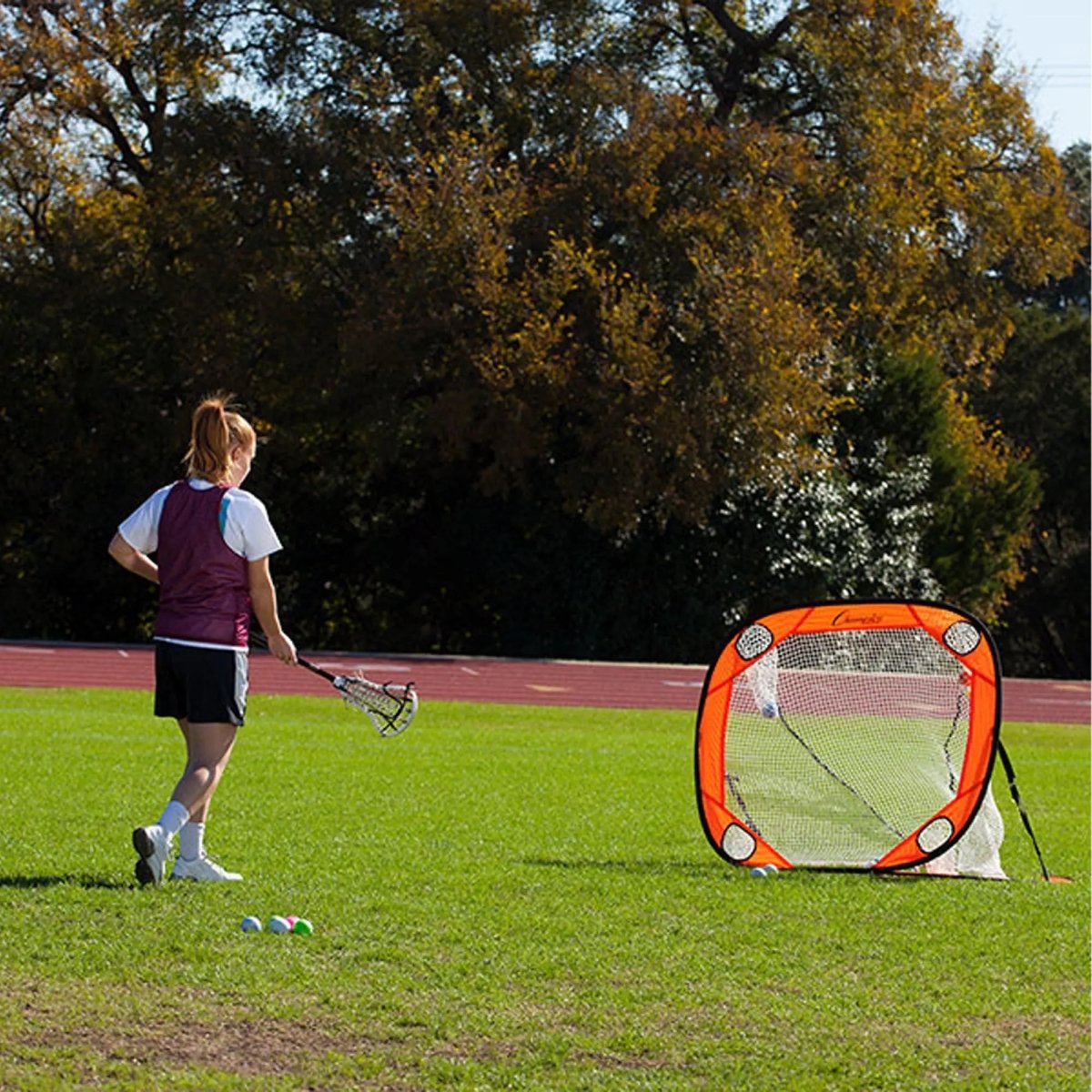 Champion Sports 4 FT Pop Up Lacrosse Target Trainer Champion Sports