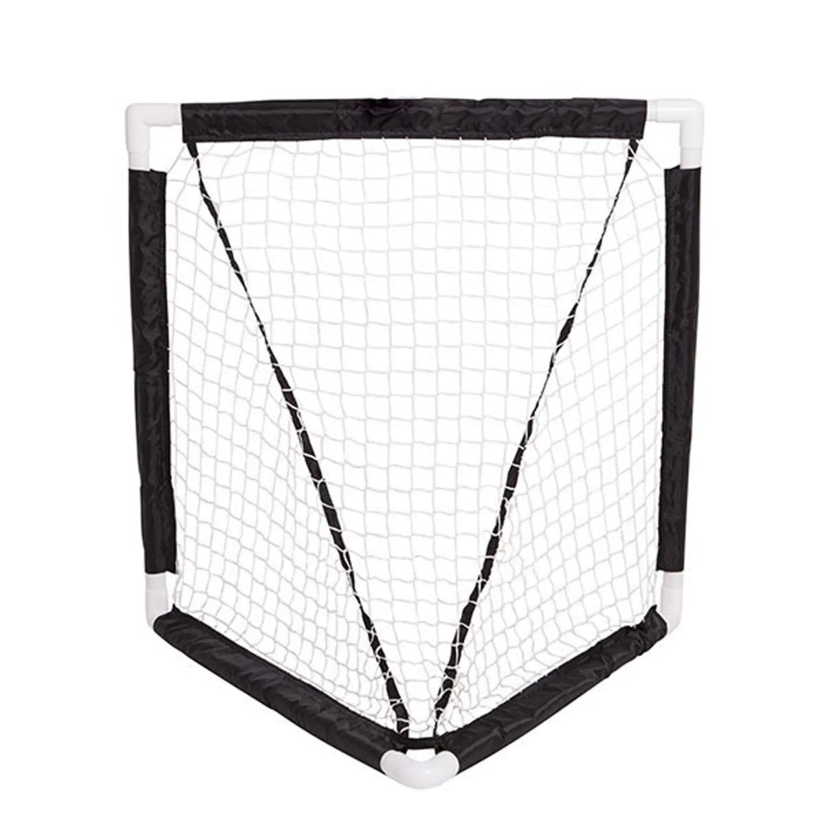 Champion Sports Mini 3' x 3' Lacrosse Goal - Black/White Champion Sports