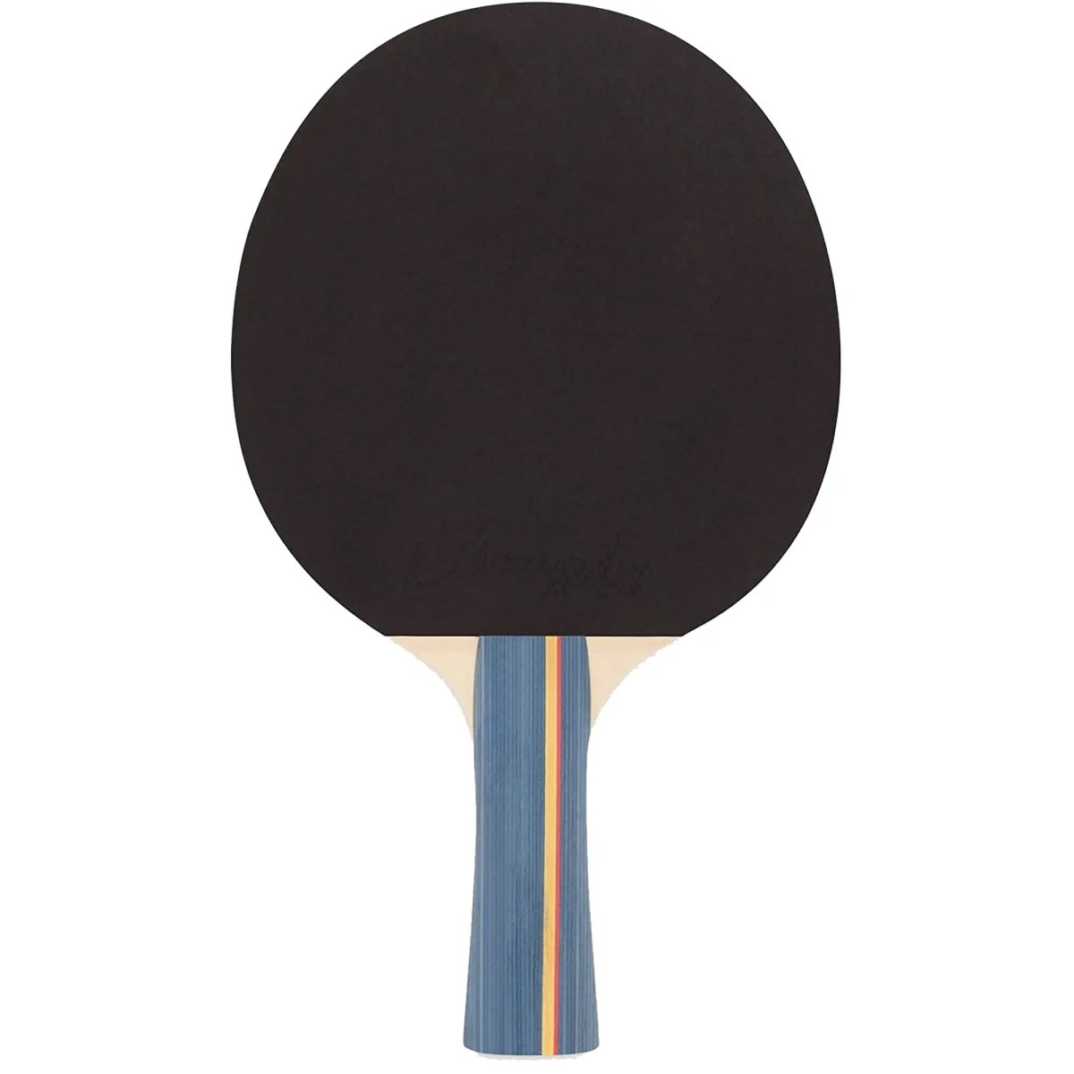 Champion Sports Pro 14 7 Ply Pips In Rubber Face Table Tennis Paddle - Red/Black Champion Sports