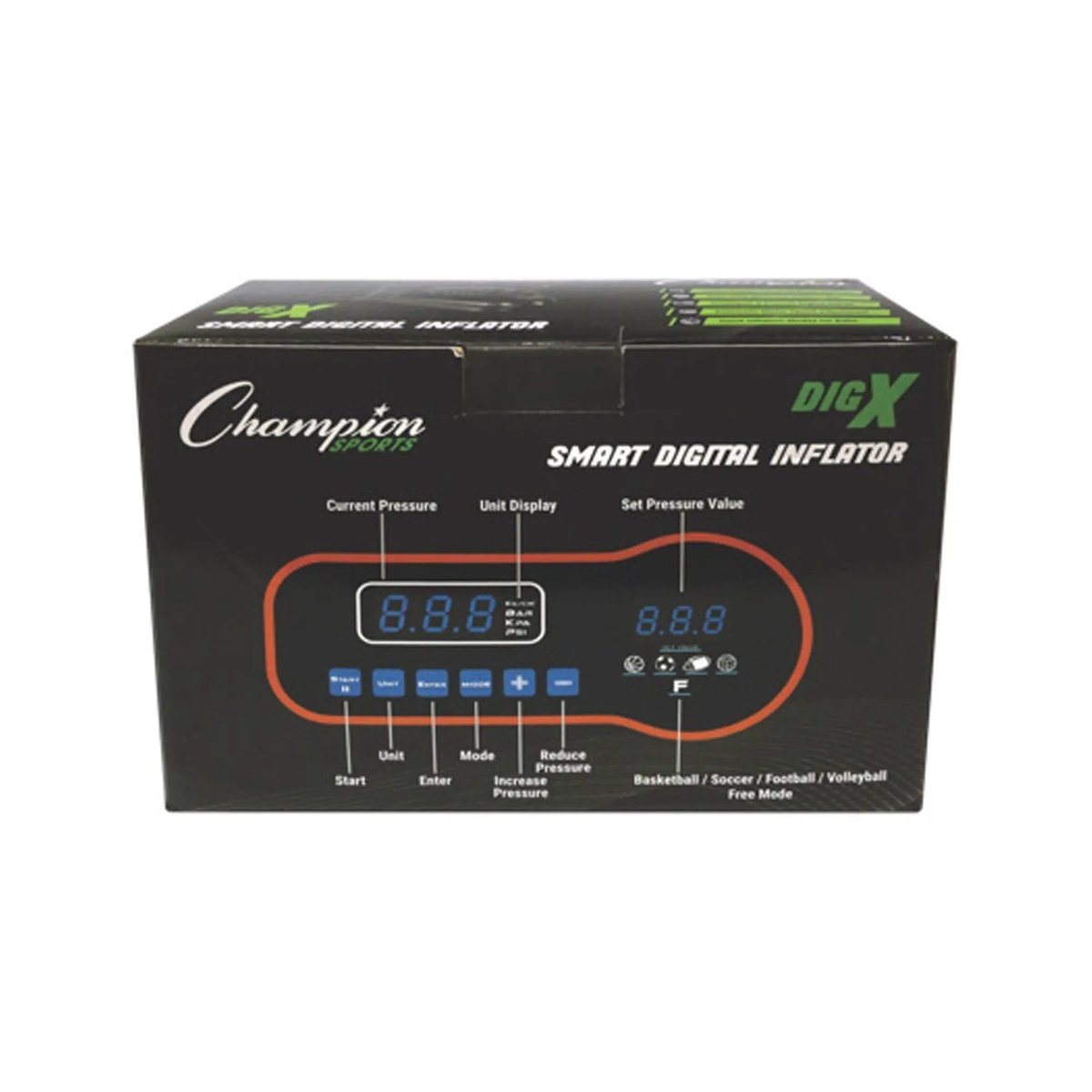 Champion Sports Smart Digital Inflator Champion Sports