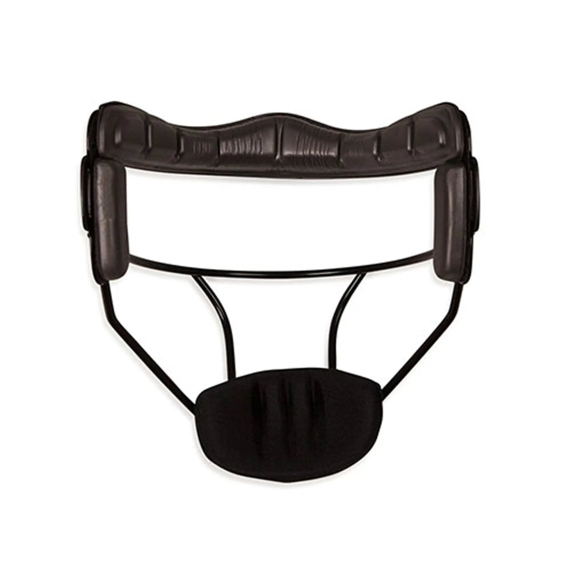Champion Sports Softball Fielder's Mask Adult Size 6.75"-7.5" - Black Champion Sports