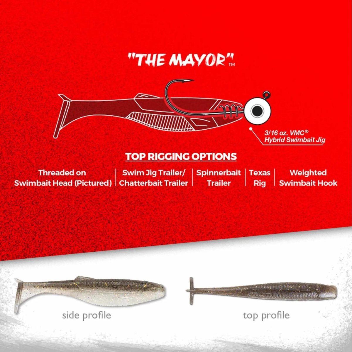 Crush City The Mayor 3" Rapala