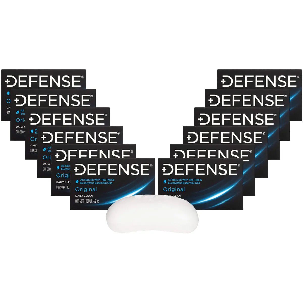 Defense Soap 4 oz. Original Body Bar Soap - 12 Pack Defense Soap