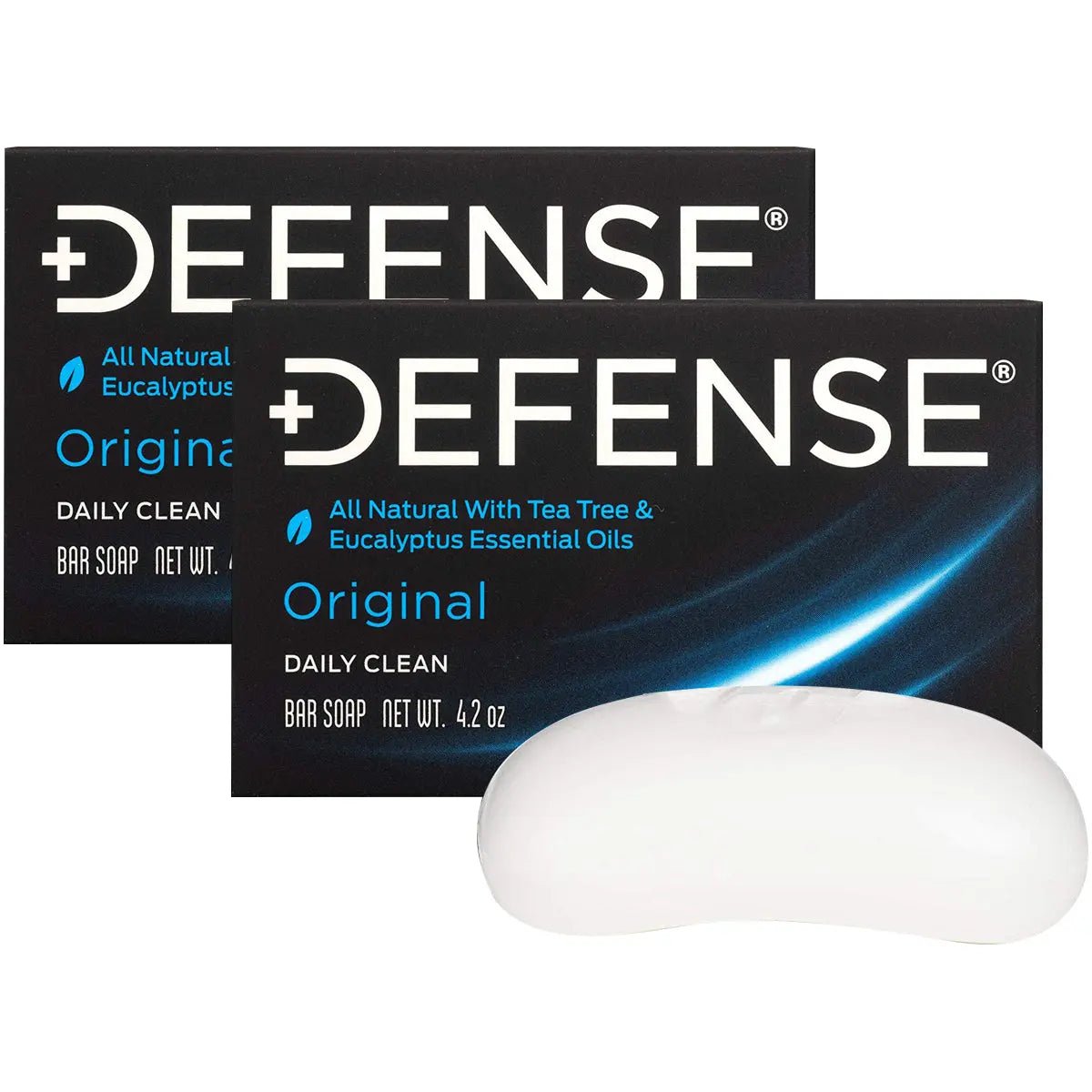 Defense Soap 4 oz. Original Body Bar Soap - 2 Pack Defense Soap