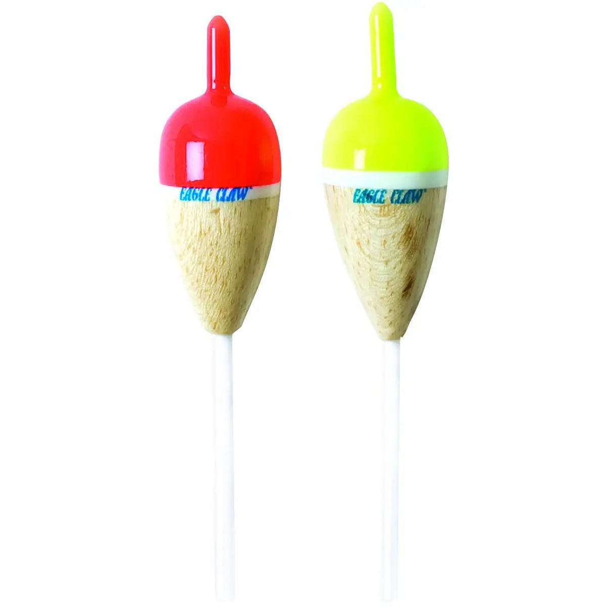 Eagle Claw 1-1/8" x 5" Balsa Oval Slip Float - 50 Pack Eagle Claw