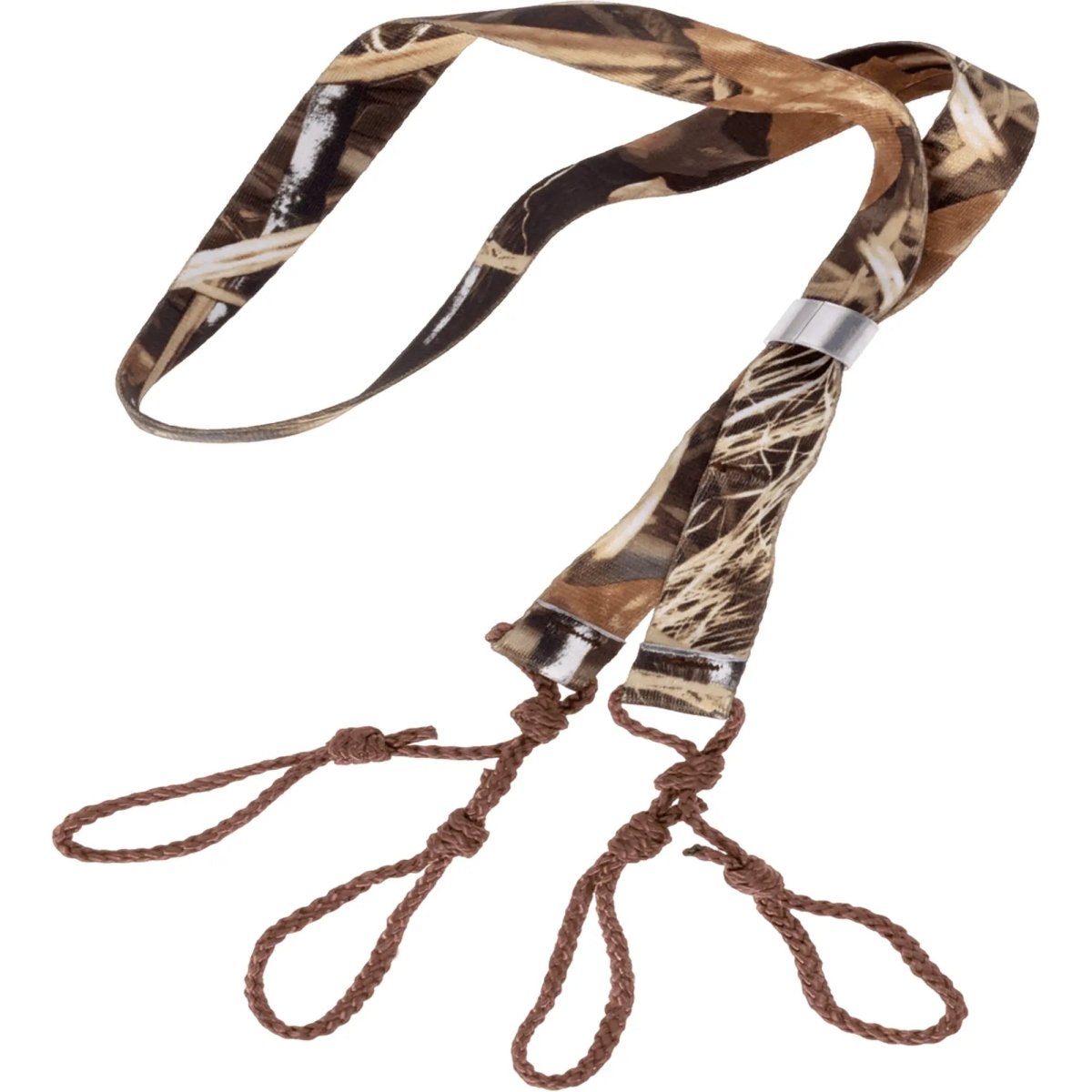 Flextone Hunting - 4 Loop Lanyard for Turkey Predator Deer, Duck, Goose Game Call - Realtree Max-4 Flextone