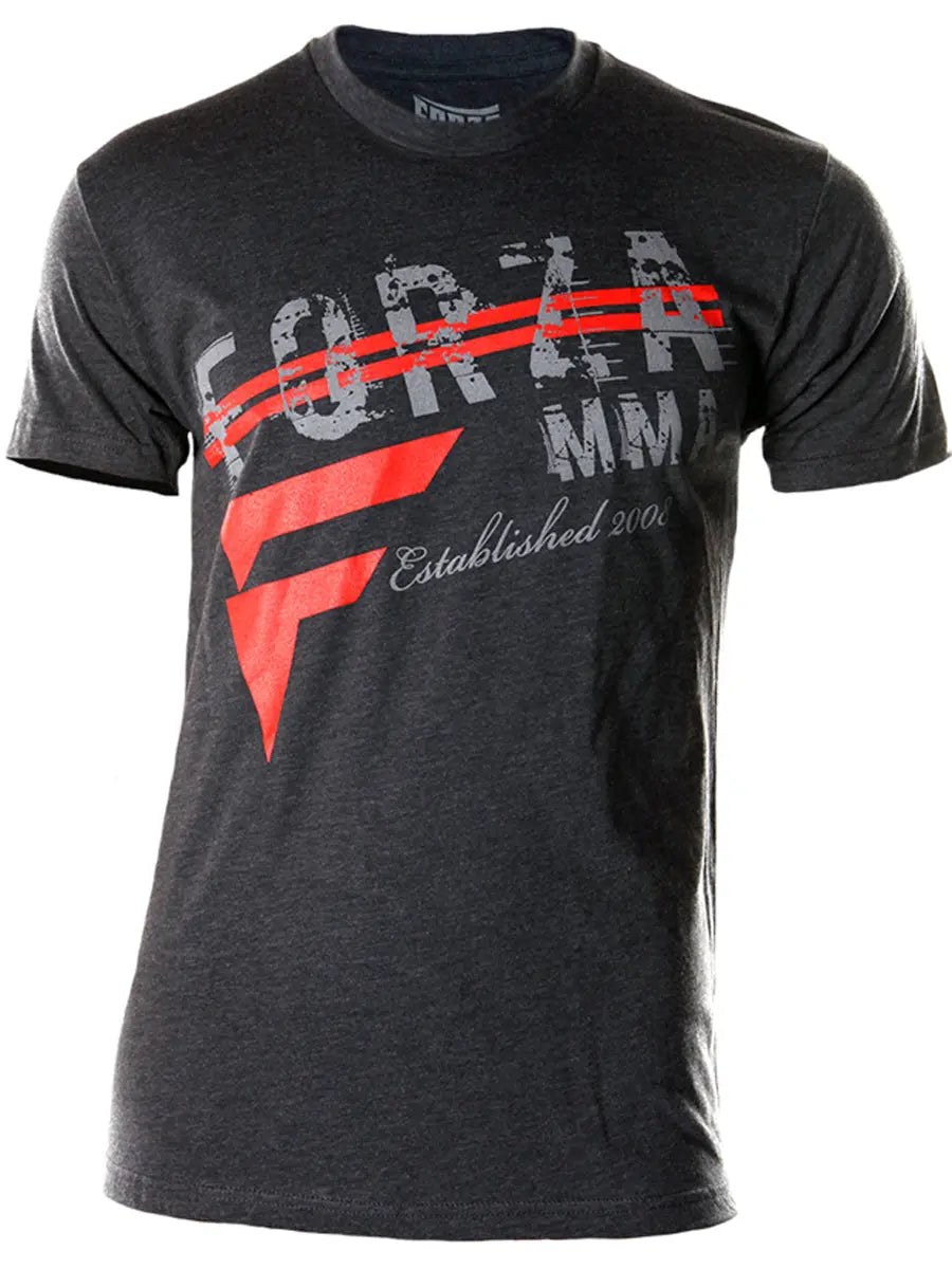 Forza Sports "New Heights" MMA T-Shirt - Charcoal Forza Sports