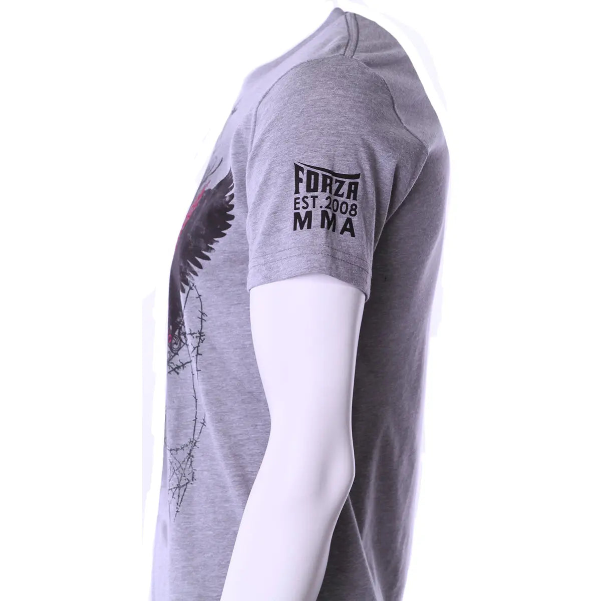 Forza Sports "Soar" MMA T-Shirt - Dark Heather Gray Forza Sports