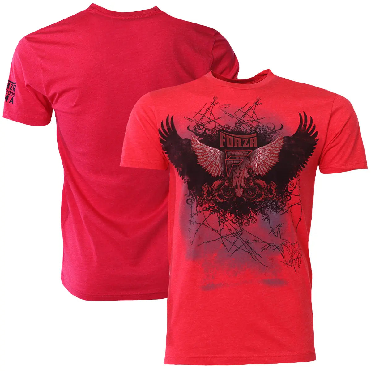 Forza Sports "Soar" MMA T-Shirt - Red Forza Sports