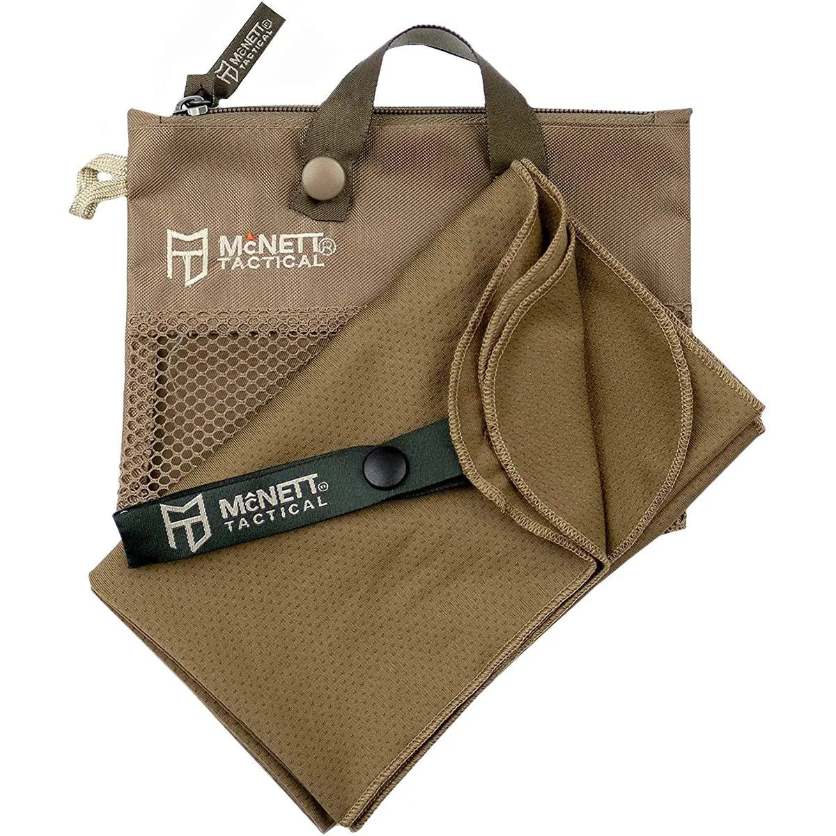 Gear Aid McNett Tactical 15" x 36" Cooling Towel 2-Pack - Coyote Gear Aid