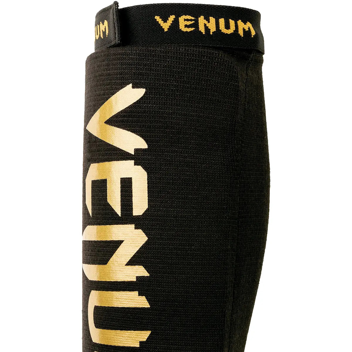 Venum Kontact Protective MMA Shin Guards - Black/Gold Venum