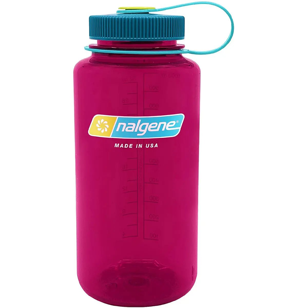 Nalgene Sustain 32 oz. Tritan Wide Mouth Water Bottle - Cosmo/Gray