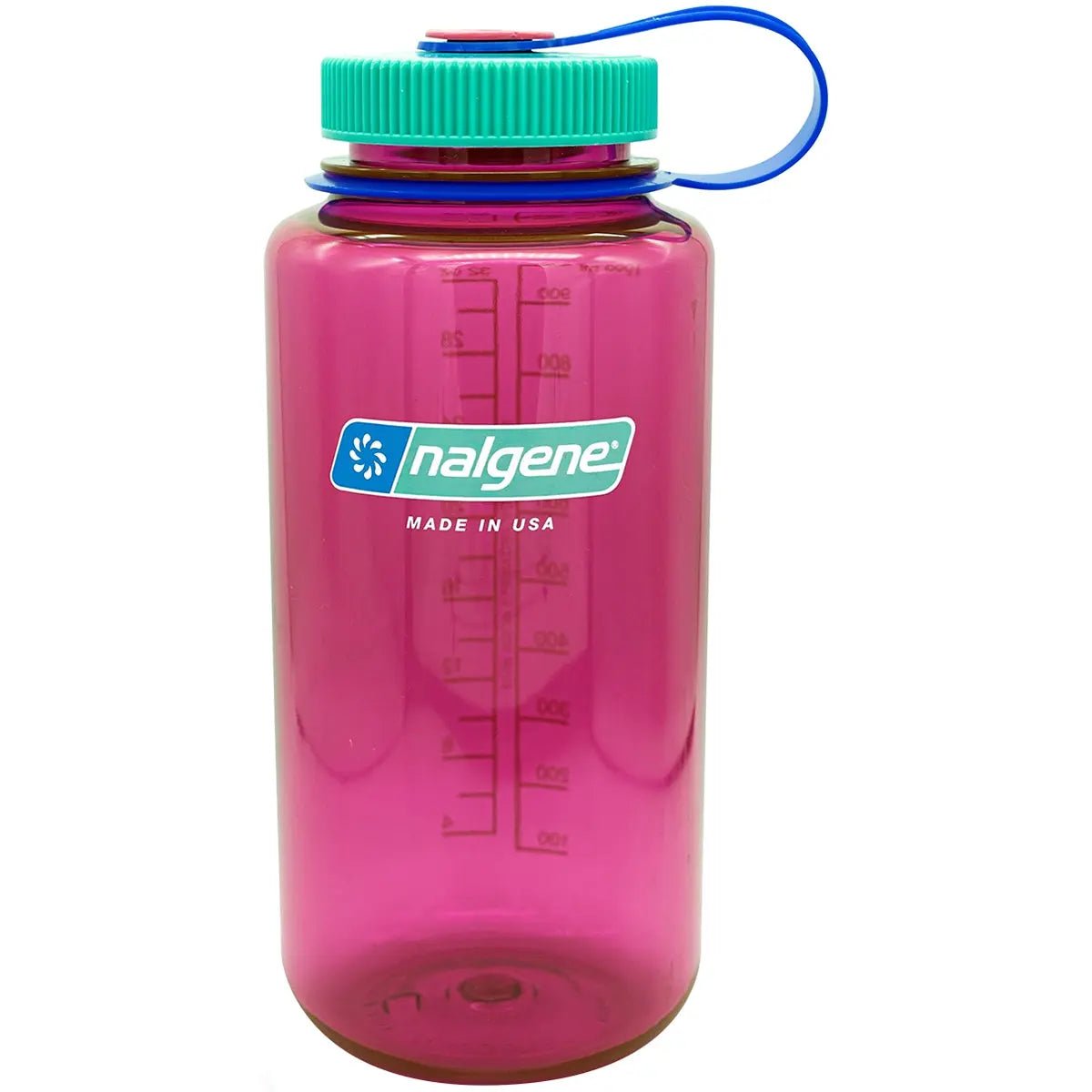 Nalgene Sustain 32 oz. Tritan Wide Mouth Water Bottle - Cosmo/Gray