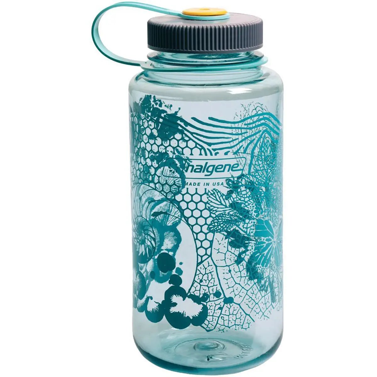 Nalgene Sustain 32 oz. Tritan Wide Mouth Water Bottle - Cosmo/Gray