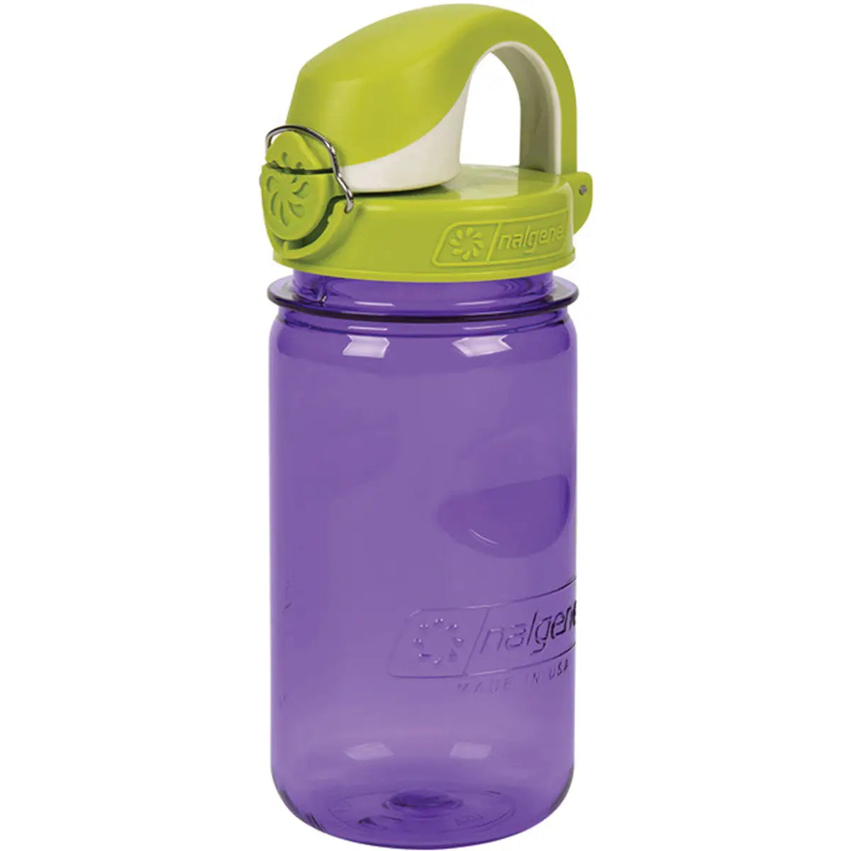 Nalgene Kid's Sustain 12 oz. On the Fly Water Bottle - Hoot Purple/Green Nalgene