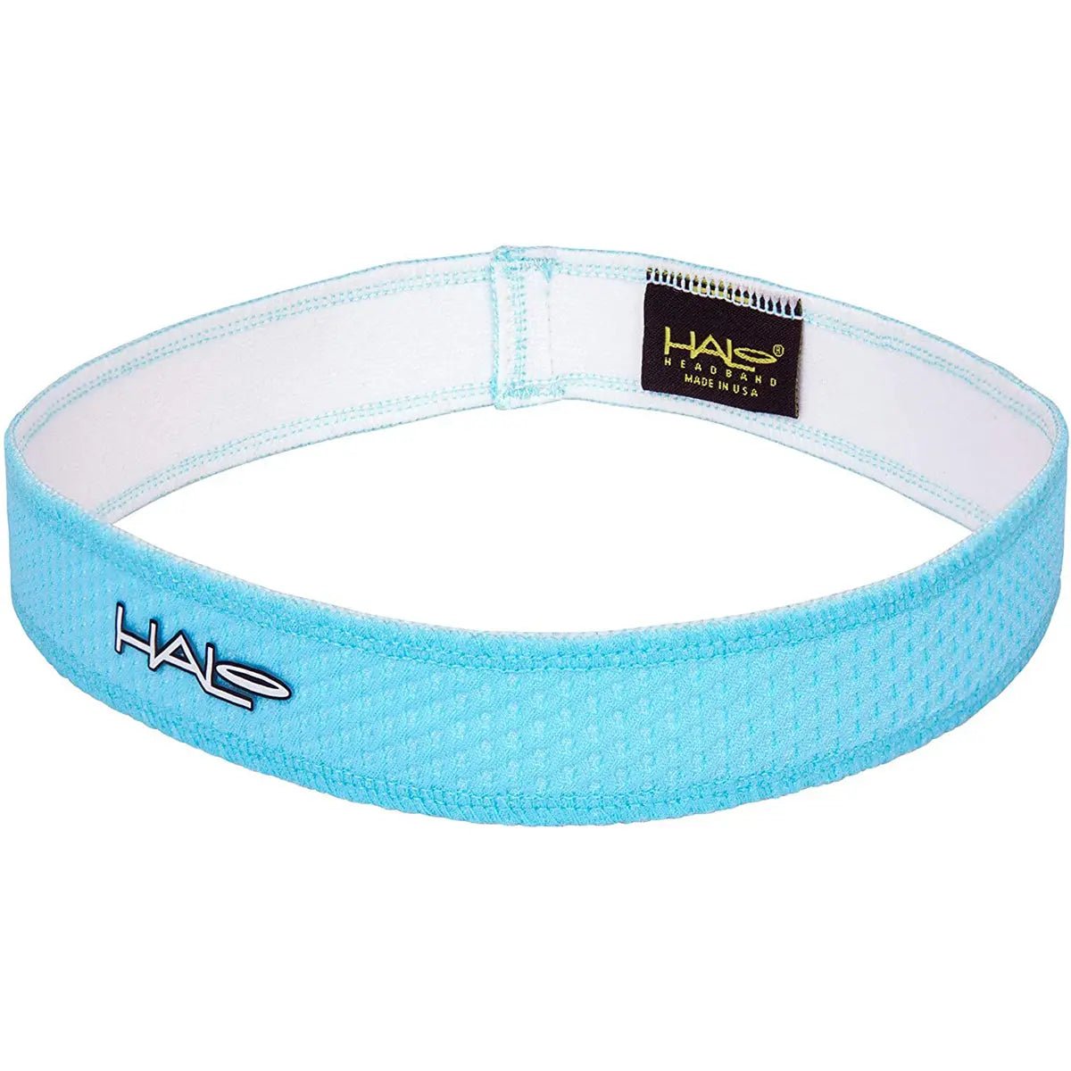 Halo Headband AIR Slim 1" Wide Pullover Sweatband - Aqua Halo Headband